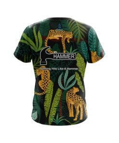 Alternative view of Hammer Forest Leopard CoolWick Bowling Jersey