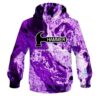 Hammer Marble Purple CoolWick Bowling Hoodie