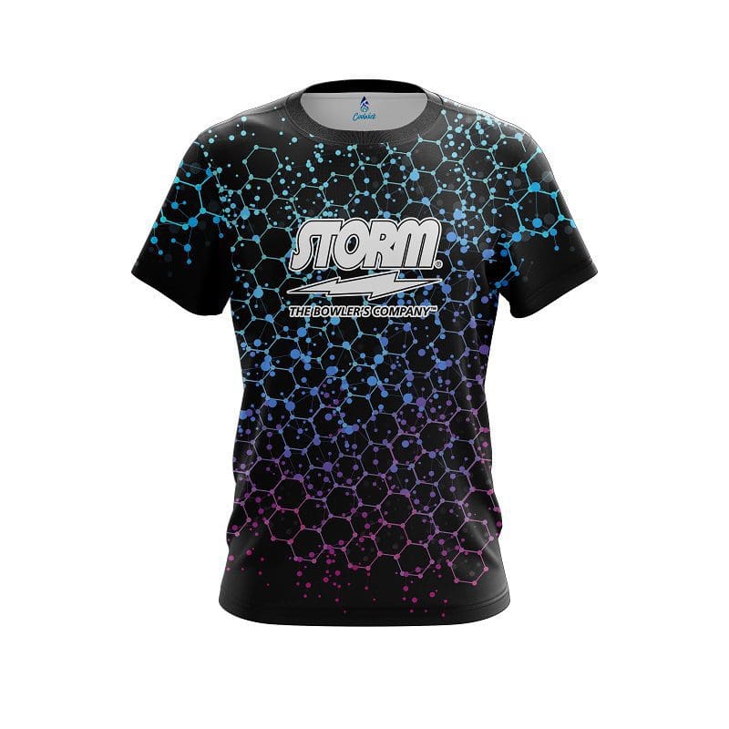 Jacqueline Evans Storm Black Molecules CoolWick Replica Bowling Jersey