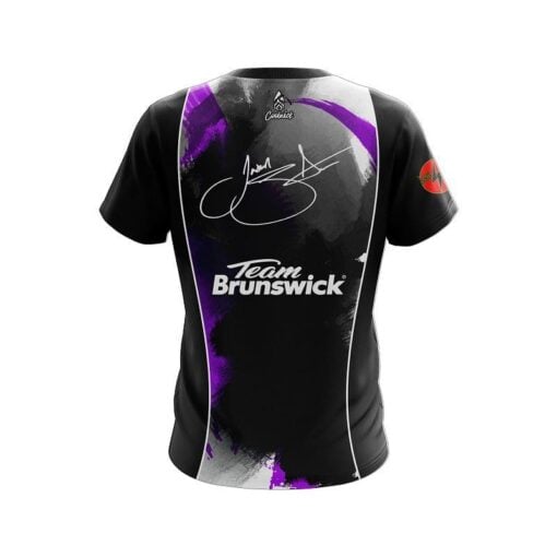 Jason Sterner Flash Purple Replica CoolWick Bowling Jersey - Image 2