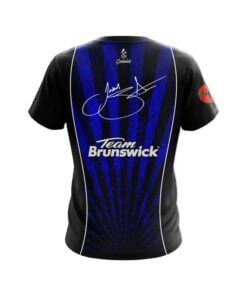 Alternative view of Jason Sterner United Blue Replica CoolWick Bowling Jersey