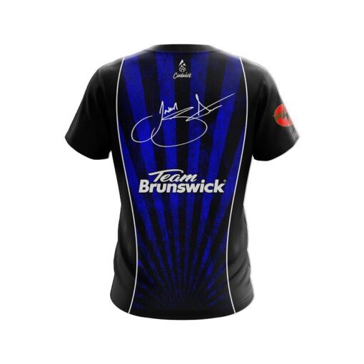 Jason Sterner United Blue Replica CoolWick Bowling Jersey - Image 2