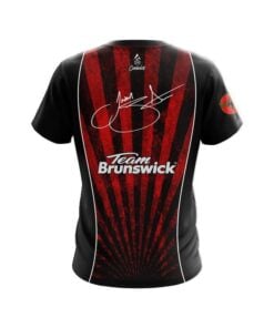 Alternative view of Jason Sterner United Red Replica CoolWick Bowling Jersey