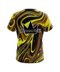 Alternative view of Brunswick Liquid Gold CoolWick Bowling Jersey