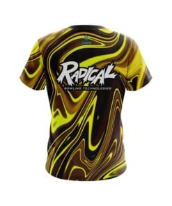 Alternative view of Radical Liquid Gold CoolWick Bowling Jersey