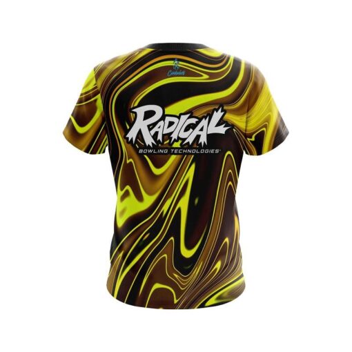 Radical Liquid Gold CoolWick Bowling Jersey - Image 2