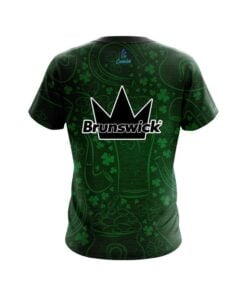 Alternative view of Brunswick Lucky Shamrock CoolWick Bowling Jersey