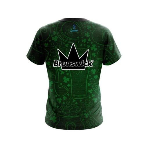 Brunswick Lucky Shamrock CoolWick Bowling Jersey - Image 2