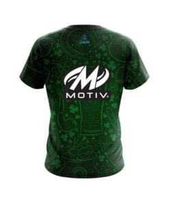 Alternative view of Motiv Lucky Shamrock CoolWick Bowling Jersey