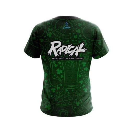 Radical  Lucky Shamrock CoolWick Bowling Jersey - Image 2