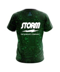 Alternative view of Storm Lucky Shamrock CoolWick Bowling Jersey