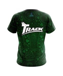 Alternative view of Track Lucky Shamrock CoolWick Bowling Jersey