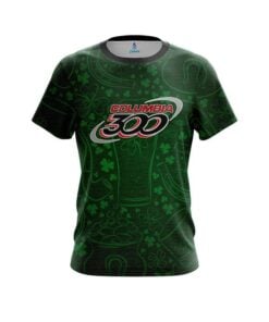 Columbia 300 Lucky Shamrock CoolWick Bowling Jersey