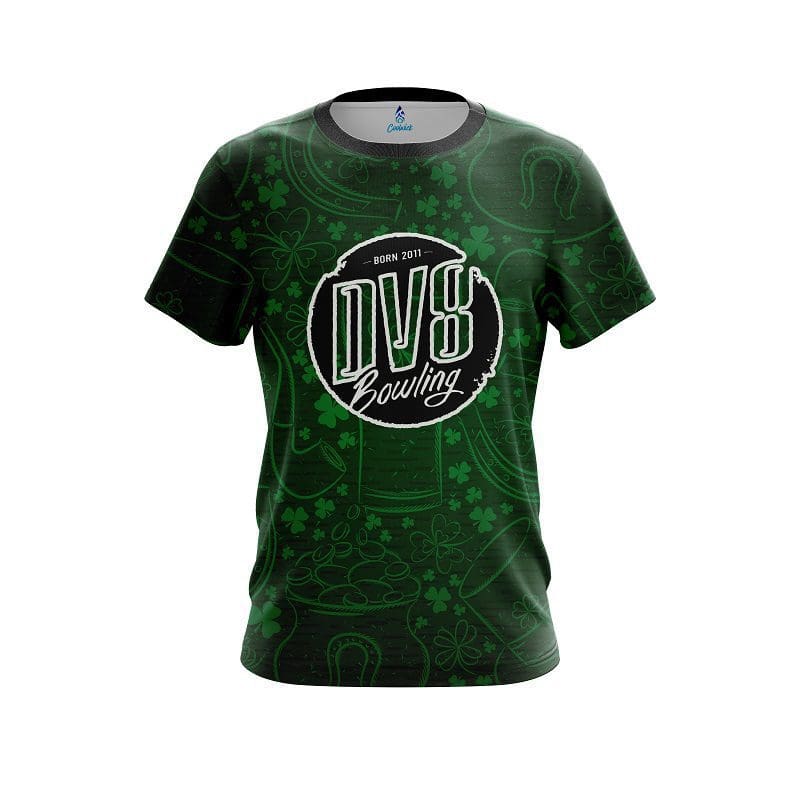 DV8 Lucky Shamrock CoolWick Bowling Jersey