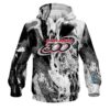 Columbia 300 Marble Black CoolWick Bowling Hoodie