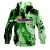 900 Global Marble Green CoolWick Bowling Hoodie - Image 2