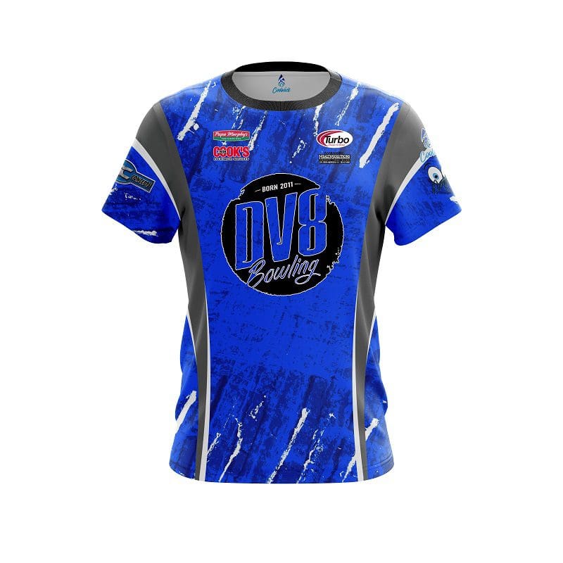 Matt Ogle DV8 Blue Grunge Replica CoolWick Bowling Jersey