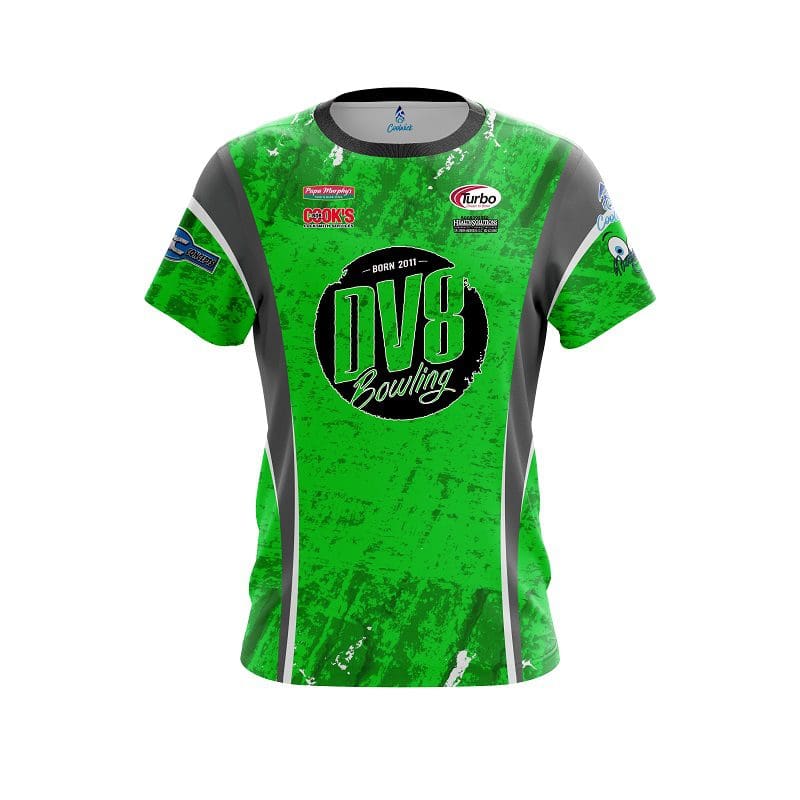 Matt Ogle DV8 Lime Grunge Replica CoolWick Bowling Jersey