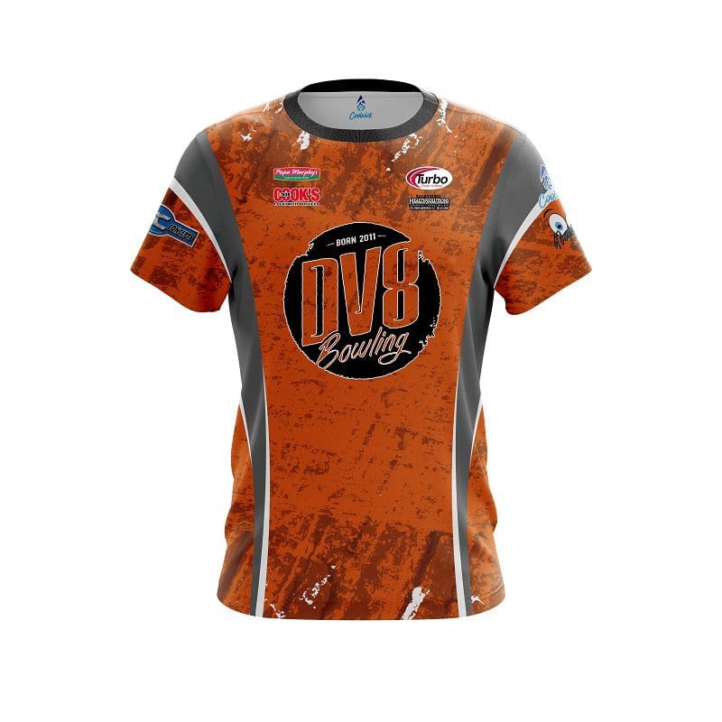 Matt Ogle DV8 Orange Grunge Replica CoolWick Bowling Jersey