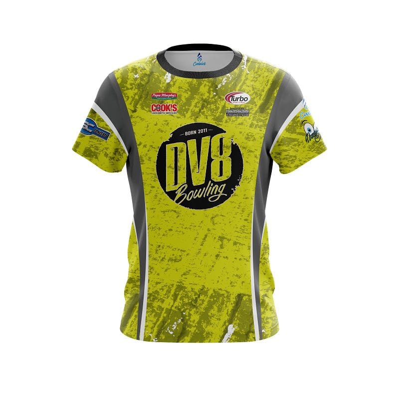 Matt Ogle DV8 Yellow Grunge Replica CoolWick Bowling Jersey