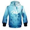 Motiv Blue Atoms CoolWick Bowling Hoodie
