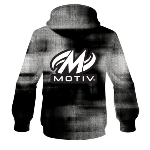Motiv Black Canvas CoolWick Bowling Hoodie - Image 2
