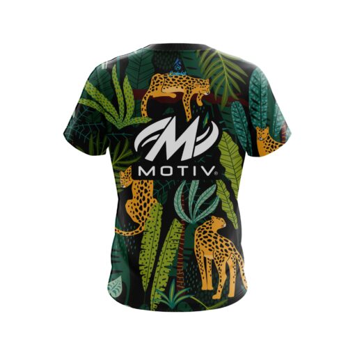 Motiv Forest Leopard CoolWick Bowling Jersey - Image 2