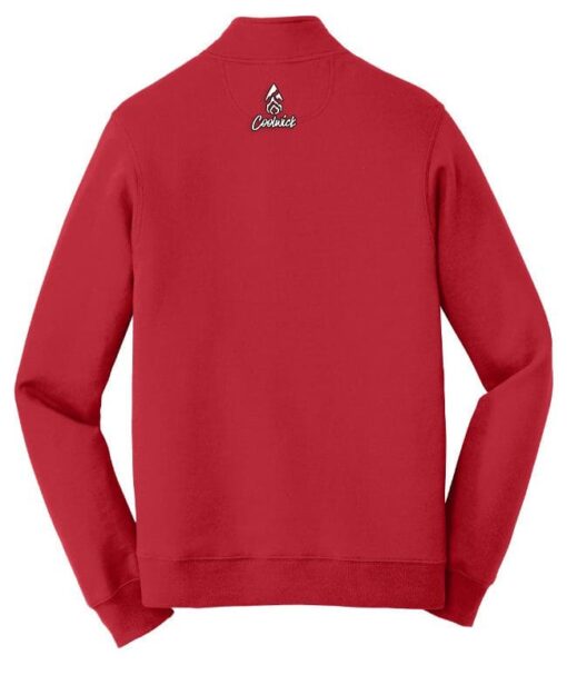 Matt Ogle CoolWick Signature Fan Favorite Fleece 1/4-Zip Pullover Red - Image 2