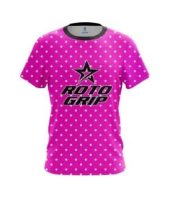 Roto Grip Pink And White Dots CoolWick Bowling Jersey