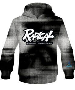 Radical Black Canvas CoolWick Bowling Hoodie
