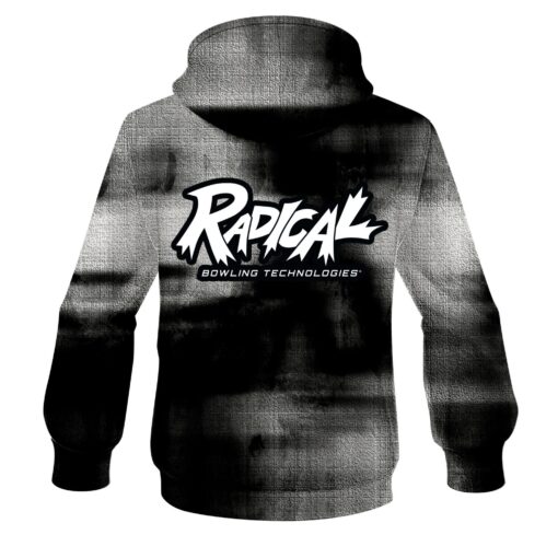 Radical Black Canvas CoolWick Bowling Hoodie - Image 2