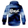 Radical Blue Canvas CoolWick Bowling Hoodie