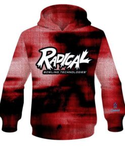 Radical Red Canvas CoolWick Bowling Hoodie