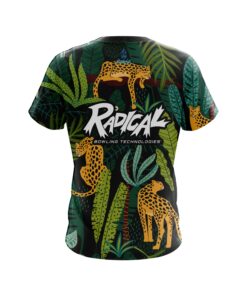 Alternative view of Radical Forest Leopard CoolWick Bowling Jersey