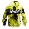 Radical Marble Yellow CoolWick Bowling Hoodie - Image 2