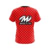Motiv Red And White Dots CoolWick Bowling Jersey - Image 2