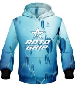 Roto Grip Blue Atoms CoolWick Bowling Hoodie