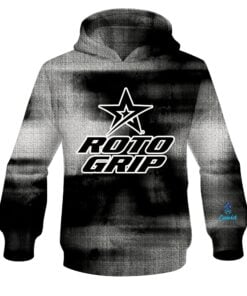 Roto Grip Black Canvas CoolWick Bowling Hoodie