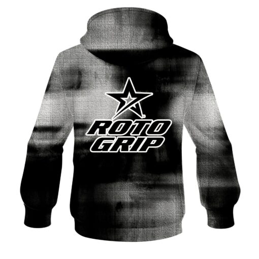 Roto Grip Black Canvas CoolWick Bowling Hoodie - Image 2