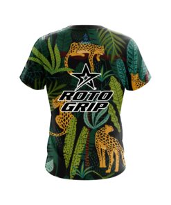 Alternative view of Roto Grip Forest Leopard CoolWick Bowling Jersey