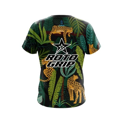 Roto Grip Forest Leopard CoolWick Bowling Jersey - Image 2