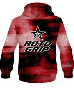 Roto Grip Red Canvas CoolWick Bowling Hoodie