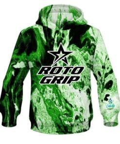 Roto Grip Marble Green CoolWick Bowling Hoodie