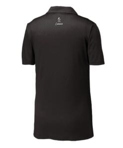Alternative view of BowlFit Heather Sterner Competitor Black Polo