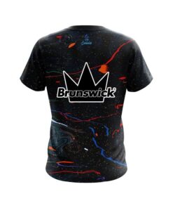 Alternative view of Brunswick Spray Paint CoolWick Bowling Jersey