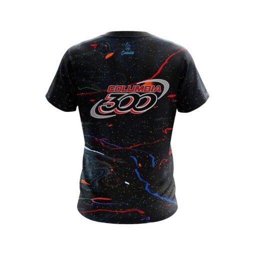 Columbia 300 Spray Paint CoolWick Bowling Jersey - Image 2