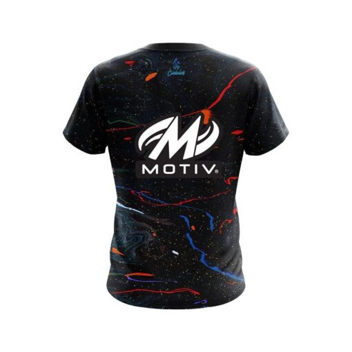 Motiv Spray Paint CoolWick Bowling Jersey - Image 2
