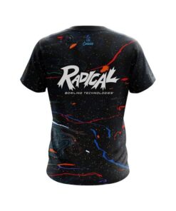 Alternative view of Radical Spray Paint CoolWick Bowling Jersey