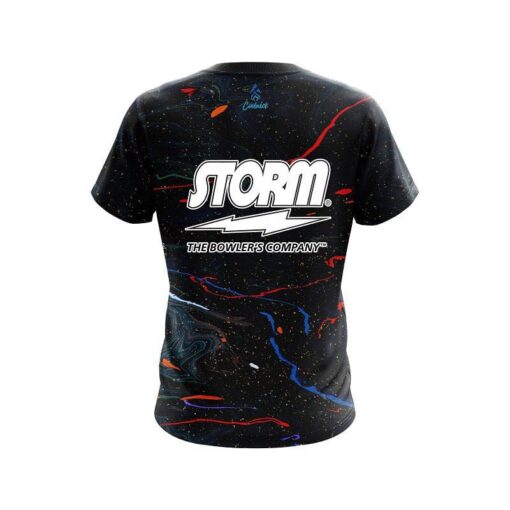 Storm Spray Paint CoolWick Bowling Jersey - Image 2