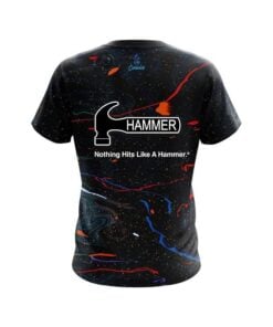 Alternative view of Hammer Spray Paint CoolWick Bowling Jersey